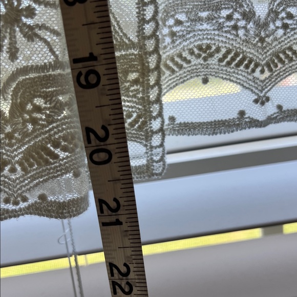 NWOT CHRIS McLAUGHLIN Sheer Lace Cardigan - Picture 8 of 8